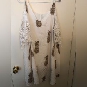 Plus size mini dress